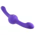 Evolved - dvostruki vibrator s rotacijom - punjivi, ljubičasti
