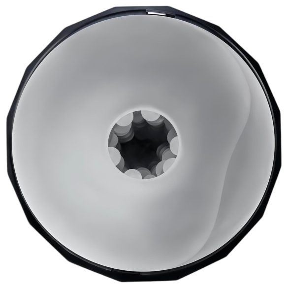 Playboy Solo Stroker - punjivi vakuumski masturbator (crni)