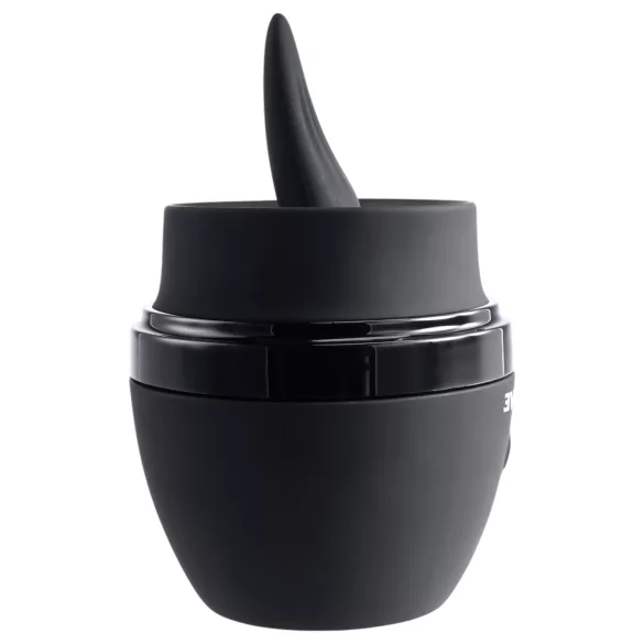 Evolved - vibrirajući stimulator jezika na punjenje - crni