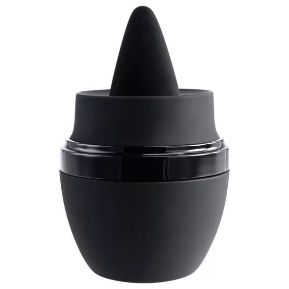 Evolved - vibrirajući stimulator jezika na punjenje - crni