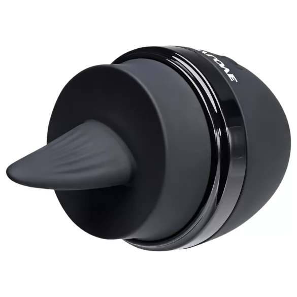 Evolved - vibrirajući stimulator jezika na punjenje - crni