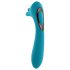 Evolved Heads or Tails - bežični dvostrani vibrator (plavi)