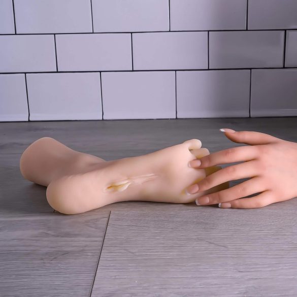 Zero Tolerance - masturbator u obliku stopala s vaginom - prirodna boja