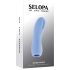 Evolved - teksturirani prstenasti vibrator (plavi)