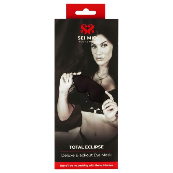 Sei Mio - maska za oči - crna