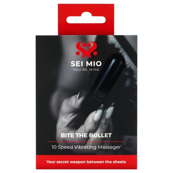 Sei Mio - mini vibrator - crni