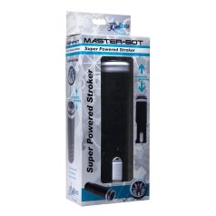 Master-Bot - pokretni masturbator s mekanim šiljcima (crni)