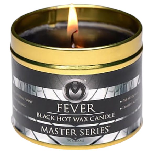 Fever - crna parafinska svijeća (120g)