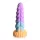 Creature Cocks Mystique - dildo jednoroga - 21 cm - ljubičasto-žuta