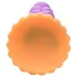 Creature Cocks Mystique - dildo jednoroga - 21 cm - ljubičasto-žuta