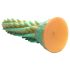 Creature Cocks Stegosaurus - silikonski dildo - 20 cm (zeleni)