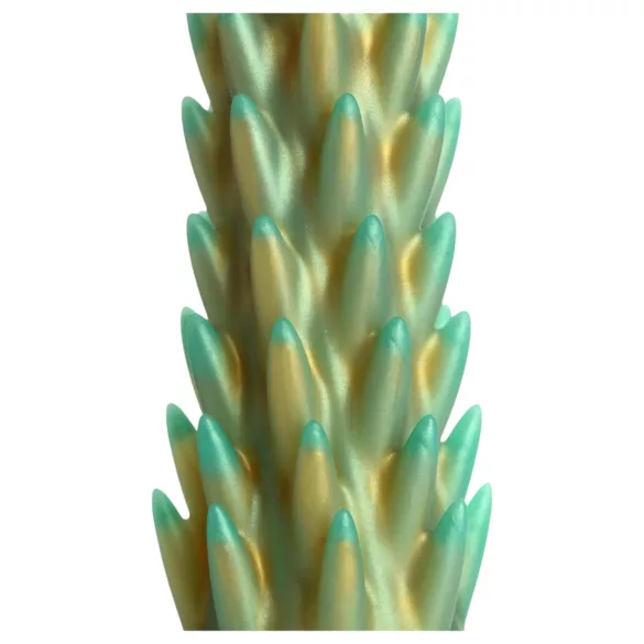 Creature Cocks Stegosaurus - dildo od silikona - 20 cm - zelena