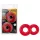 Stay Hard Donuts - set prstenova za penis - silikon - crvena