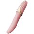 Zalo Eve - punjivi, grijani rotacijski vibrator (roza)