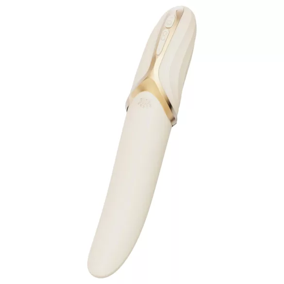 Zalo Eve - rotirajući vibrator s grijanjem, punjivi - bijeli