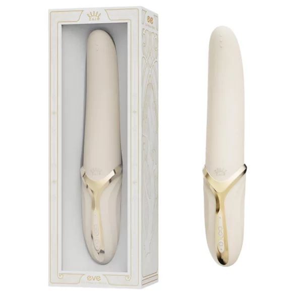 Zalo Eve - rotirajući vibrator s grijanjem, punjivi - bijeli