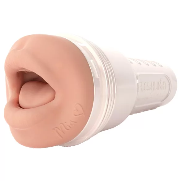 Fleshlight Mia Malkova - realistični masturbator u obliku usta - natur