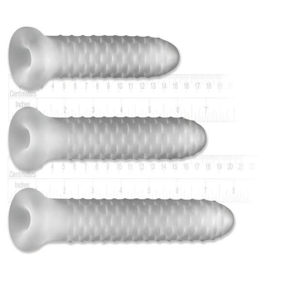 Fat Boy Checker Box - penis navlaka - 15 cm - bijela