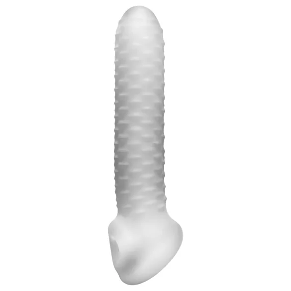 Perfect Fit - Fat Boy Checker Box - navlaka za penis (19 cm, bijela)