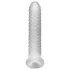 Perfect Fit - Fat Boy Checker Box - navlaka za penis (19 cm, bijela)