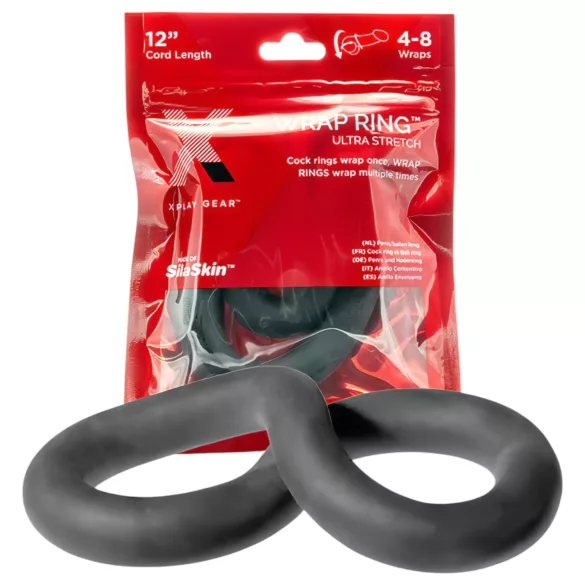 Perfect Fit - Penis prsten - ekstra debeli - crna 30 cm