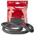 Perfect Fit Ultra Wrap - set debelih prstenova za penis - crna (3 kom)