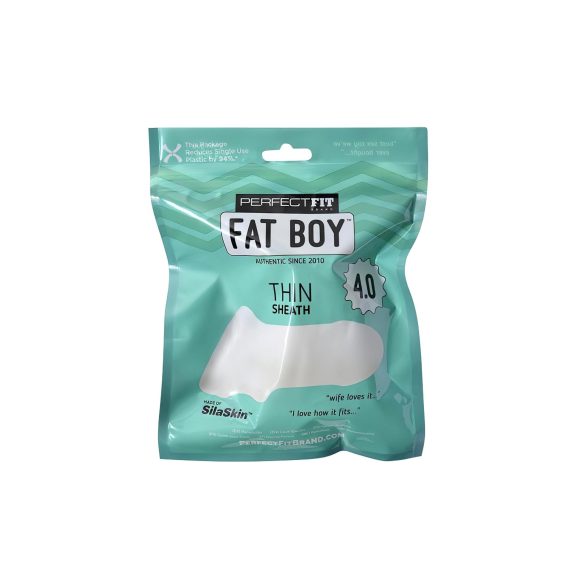 Fat Boy Thin - penis rukavac - 10 cm - bijeli