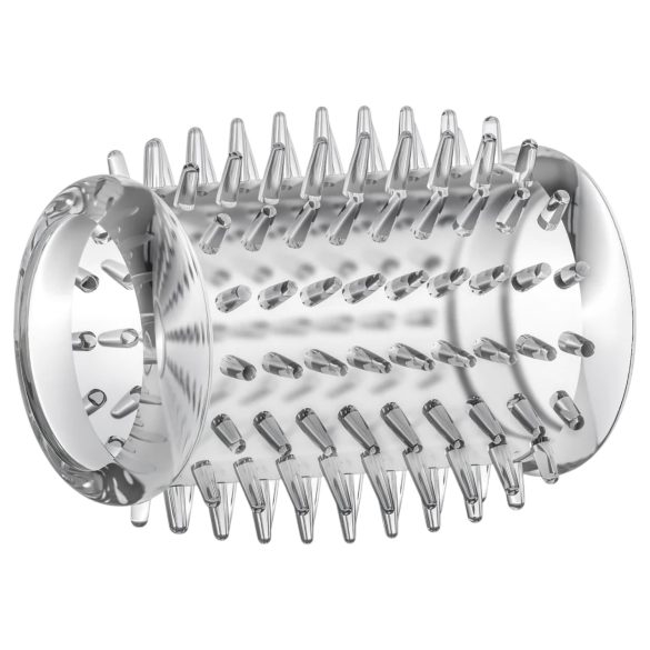 Stay Hard - penis prsten sa bodljicama - prozirni