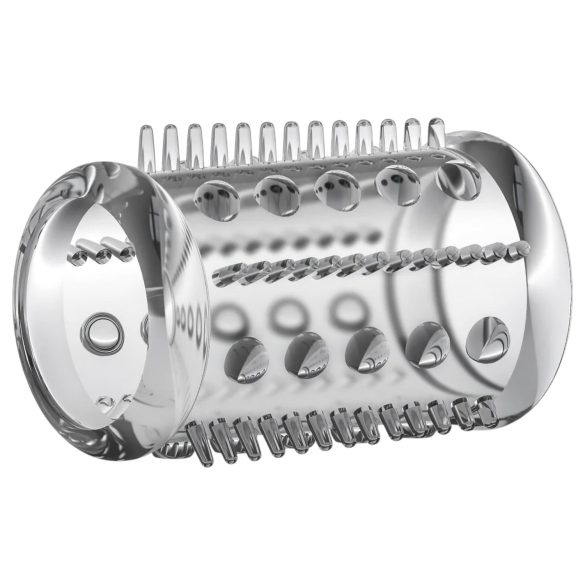 Stay Hard - penis prsten s bodljicama - prozirni