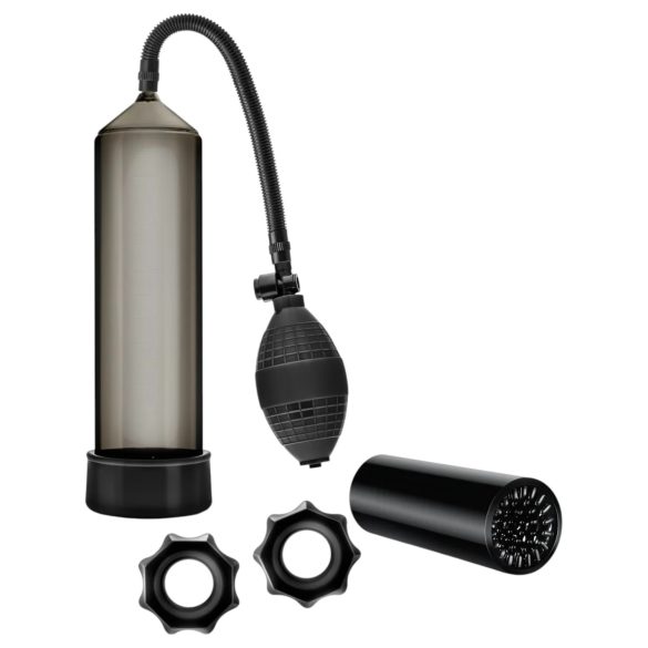Quickie Kit - set za penis pumpu - debeli cilindar - 4 dijela