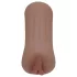 XKIN Beauty Queen Lulu - realistična umjetna vagina masturbator (tamna prirodna)