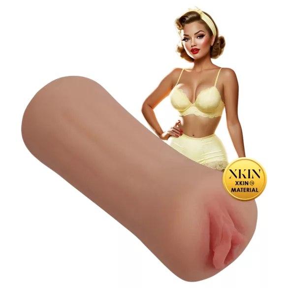 XKIN Party Slut Bettie - realistična umjetna vagina masturbator (natur)