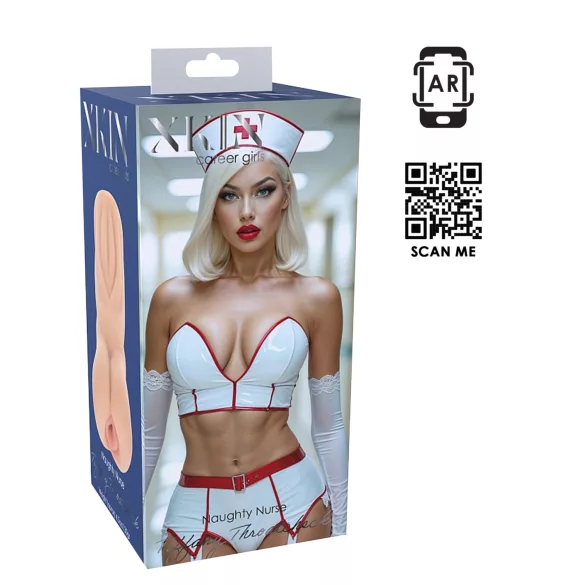 XKIN Tiffany Throatcheck - realistična umjetna vagina masturbator (prirodna)
