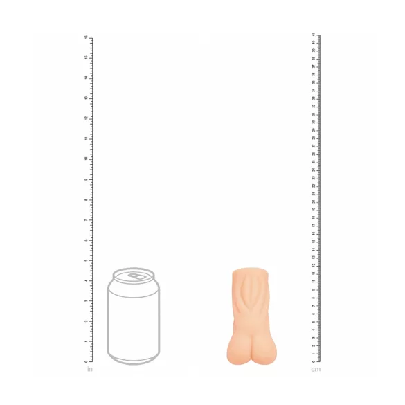 XKIN Tiffany Throatcheck - realistična umjetna vagina masturbator (prirodna)