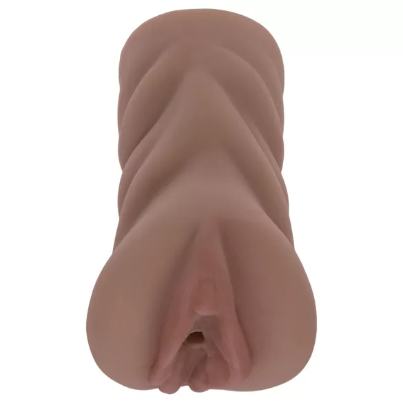 XKIN Next Door Amani - realistična umjetna vagina masturbator (tamna prirodna)
