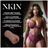 XKIN Next Door Amani - realistična umjetna vagina masturbator (tamna prirodna)