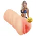 XKIN Desire Alessia - realistična umjetna vagina masturbator (naturalna)