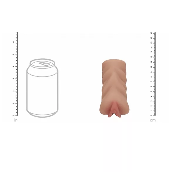 XKIN Honey Celeste - realistični umjetni vagina masturbator (prirodna boja)