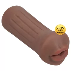 XKIN - umjetna vagina masturbator - S (tamna prirodna)