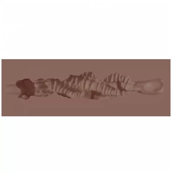 XKIN - umjetna vagina masturbator - S (tamna prirodna)