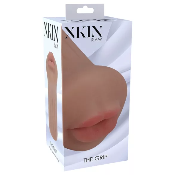XKIN - umjetna vagina masturbator - S (tamna prirodna)