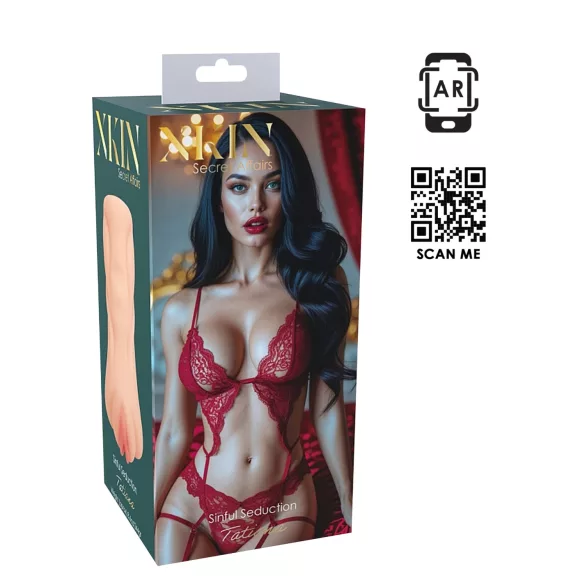 XKIN Seduction Tatiana - realistična umjetna vagina masturbator (natur)
