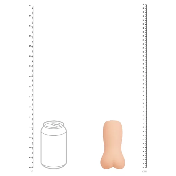 XKIN - realistična umjetna guza masturbator - M (prirodna)