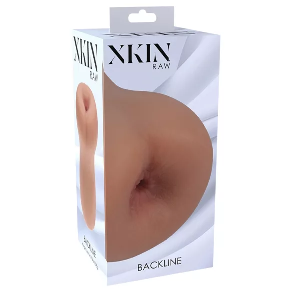 XKIN - realistična umjetna guza masturbator - M (tamna prirodna)
