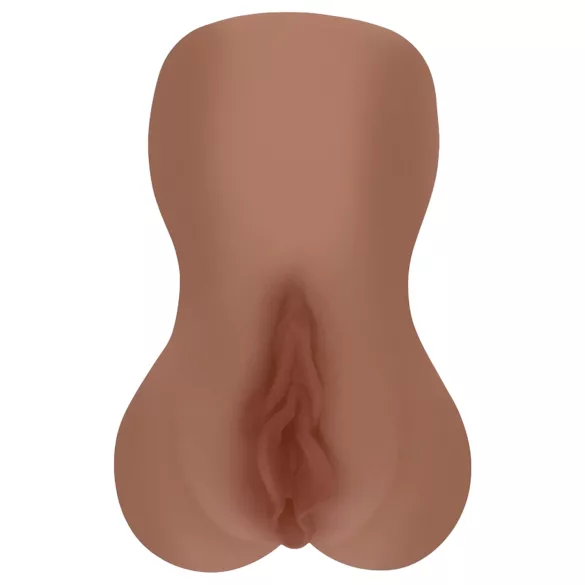 XKIN - realistična umjetna vagina - L (tamna prirodna)