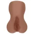 XKIN - realistična umjetna vagina - L (tamna prirodna)