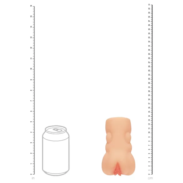 XKIN - realistična umjetna vagina masturbator - L (prirodna)