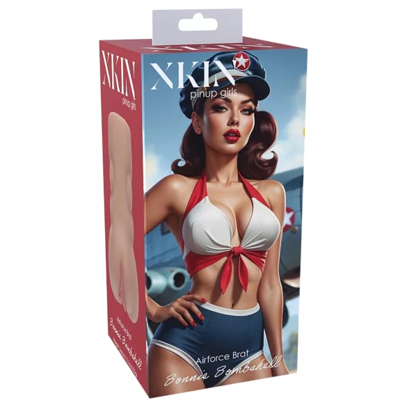 XKIN Bonnie Bombshell - realistična umjetna vagina masturbator (prirodna)