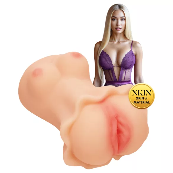 XKIN Enchantment Elise - realistična umjetna vagina masturbator (prirodna)