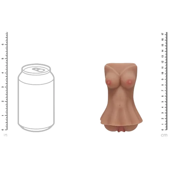 XKIN Enchantress Amara - realistična umjetna vagina masturbator (natur)